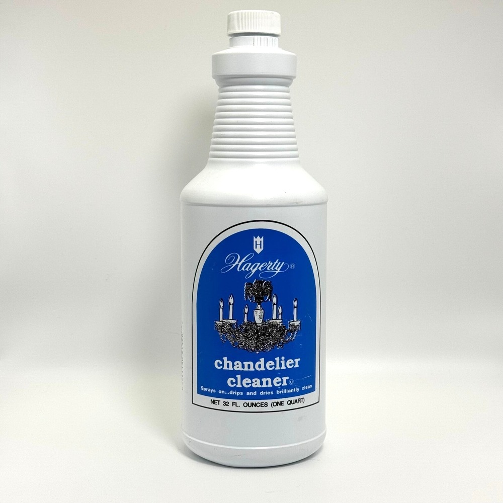 Hagerty Chandelier Cleaner 32oz Non-Abrasive Spray Bottle – Crystal Safe -‎ USA